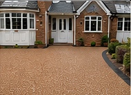 Example grey resin driveway
